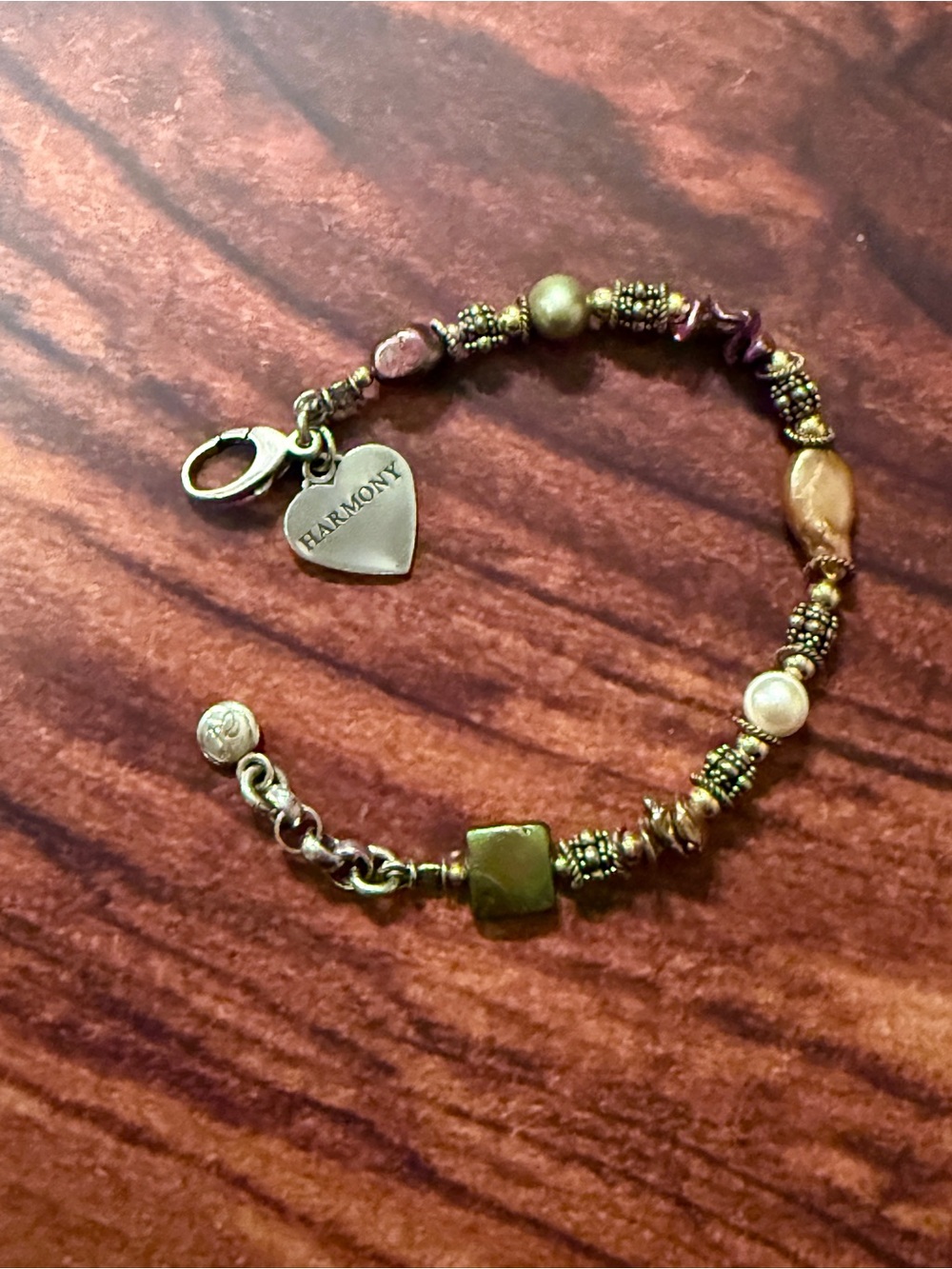 925 pearl bracelet